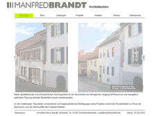 Tablet Screenshot of brandtmanfred.de
